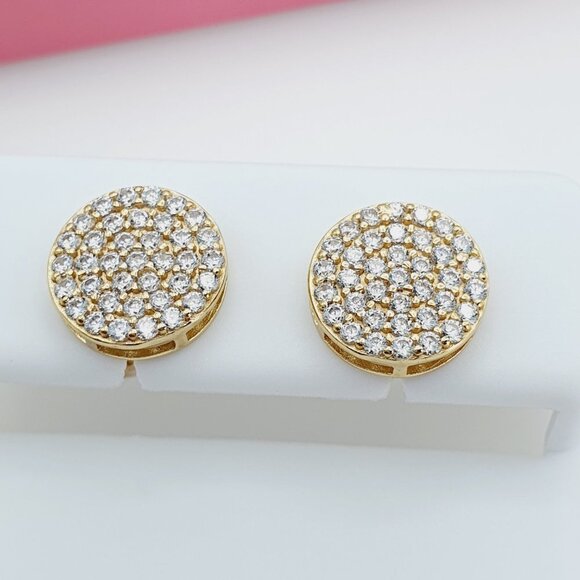 "925 Sterling Silver Cubic Zirconia Earrings, U19254627 - Picture 1 of 11